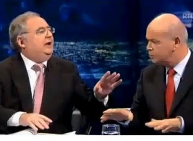Screen grab taken from RTE's Prime Time