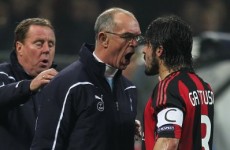 What set Gattuso off? Details of last night’s headbutting incident emerge