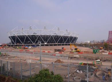 Olympic Stadium in Stratford, London