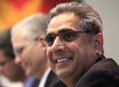 Ajai Chopra of the IMF, in Dublin today.