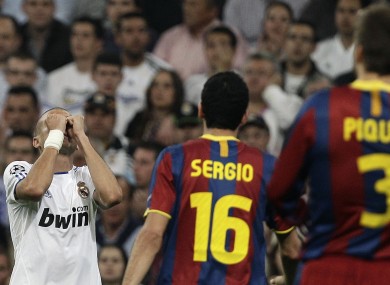 By the look of things, Paul Ring is not the only one who can't stand the sight of Busquets.