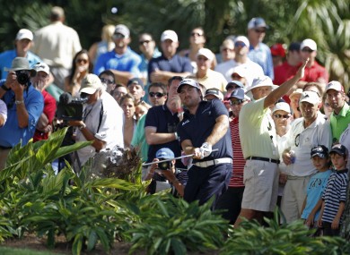 Graeme McDowell at Sawgrass this weekend.
