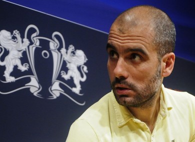 Pep Guardiola.