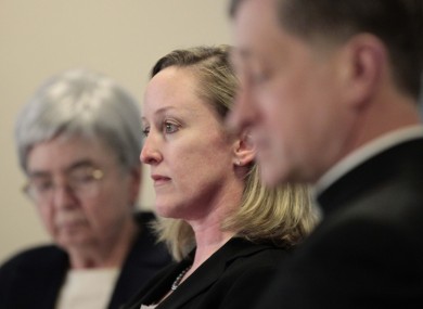 Lead investigator Karen Terry releasing the report's findings today