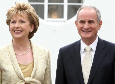 Could Martin McAleese succeed his wife as president of Ireland?