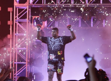 Alistair Overeem will be appearing at Strikeforce this weekend.