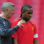 Up in Manchester, Sir Alex takes a break from och-ayeing over the skills of Anderson to take in the quotes from  his arch nemesis Wenger. He had, of course, no intention of signing Fabregas but Wenger's comments are like a red rag to a Scotsman. 