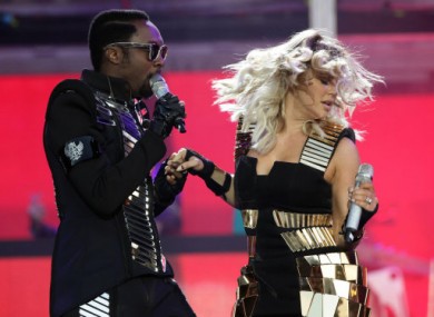 Will.I.Am and Fergie are due to take to the Oxegen stage this weekend.