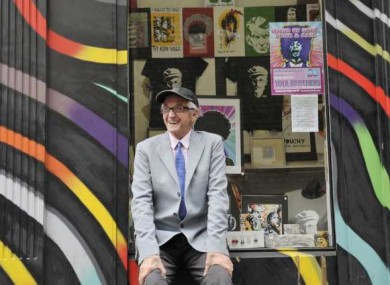 Brian O'Fionn, 70, main driver behind and financial supporter of the Icon Walk in Temple Bar, Dublin. Though suffering a terminal illness, O'Fionn was regularly seen painting, cleaning and installing art along the Walk.