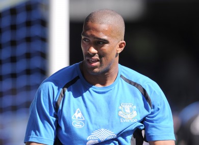Sylvain Distin is unhappy at Everton's lack of summer transfer activity.