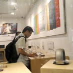 A general view of an 'Apple Store' in Kunming, Yunnan Province, pictured last Thursday. Kunming has three unofficial 'Apple Stores' which not found in Apple's retail store locations list on Apple's official website. (ZPRESS/ChinaFotoPress)
