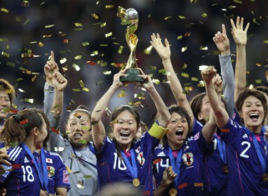 Japan were inspired by fans at home.