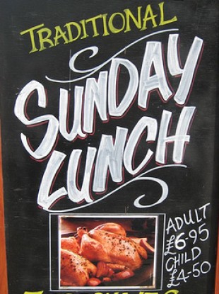 Yum: But who's serving your Sunday lunch - and how much are they getting paid?