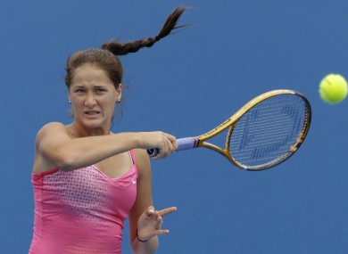 Jovanovski arrived at the correct venue just minutes prior to her match.