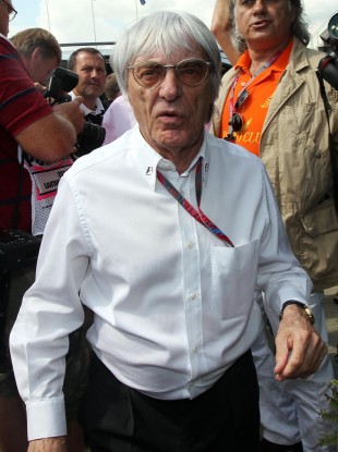 Bernie Ecclestone: protest over?