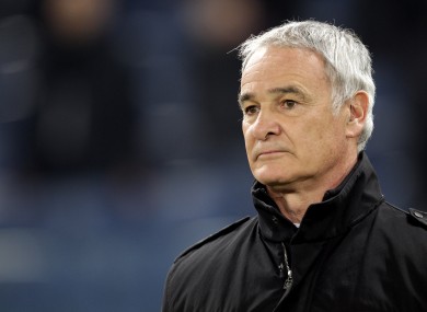 Ranieri has been out of a job since resigning as manager of Roma last February.