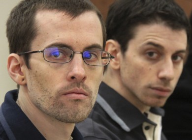 Shane Bauer, left, and Josh Fattal will be released on bail, though the US cannot pay the fee directly.