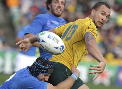 Cooper in action against Italy last weekend.