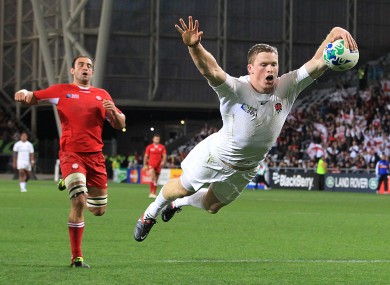Ashton has been criticised for the manner in which he scores tries.