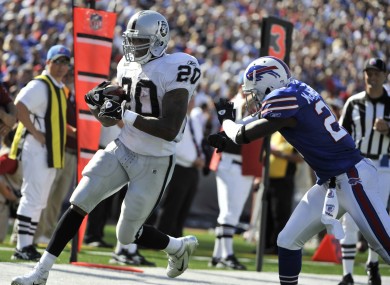 Sunday could be a big day for Raiders running back Darren McFadden.