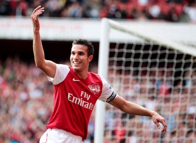 The striker has been in fine form this season.