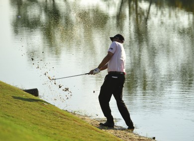 Bill Haas earning his captain's pick on Sunday night.