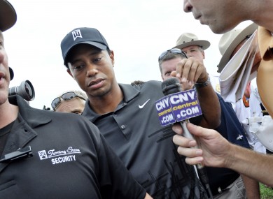 Woods is currently ranked at No 118 in the world.