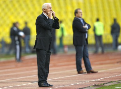 Trapattoni's men need a draw to be sure of second place.