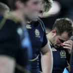 Dan Parks in tears as Scotland are sent home by England.
(David Davies/PA Wire/Press Association Images)