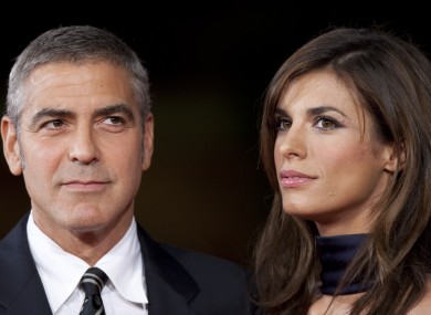 George Clooney and his ex-girlfriend Elisabetta Canalis appear on the witness list along with others.