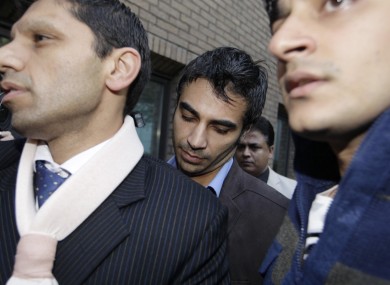 Salman Butt pictured outside London's Southwark Crown Court.