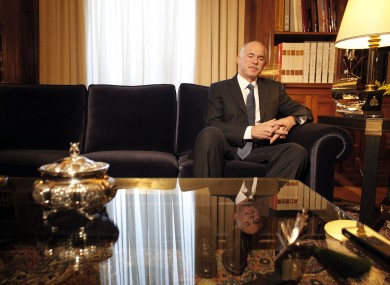 George Papandreou on Saturday