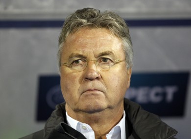 Hiddink has managed five international teams in total.
