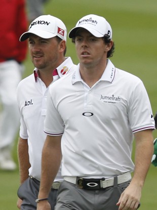 McIlroy and McDowell shot 64 on Saturday.