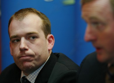 Darren Scully with Enda Kenny in 2005.