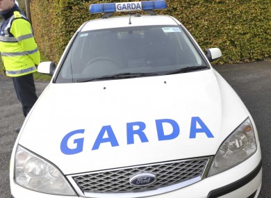 File photo of Garda patrol car
