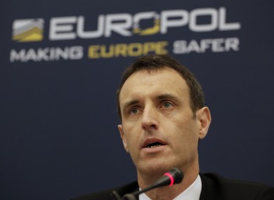 Europol director Rob Wainwright earlier this year