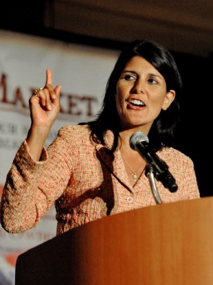 South Carolina Gov. Nikki Haley
