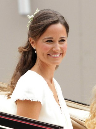 Pippa Middleton at Britain's royal wedding in April.
