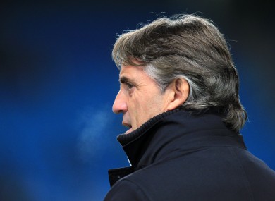 City lost in the Premier League for the first time this season on Monday.