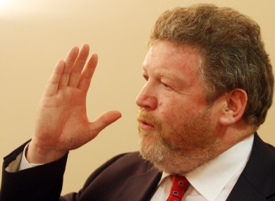 Minister for Health James Reilly