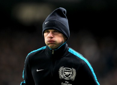 Many Arsenal fans have lost patience with Arshavin.