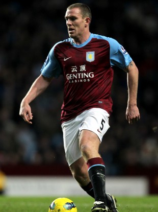 Richard Dunne starts in a strong Villa team