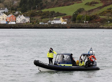 A Garda sub-squa unit involved in the search earlier this week