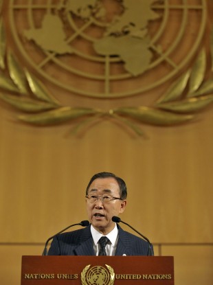 United Nations Secretary-General Ban Ki-moon