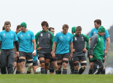 Kidney has stuck with most of his World Cup squad