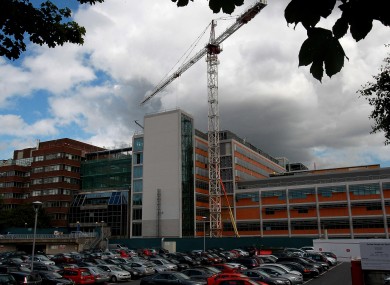 The location of the now-scrapped National Children's Hospital on the Mater site in Dublin