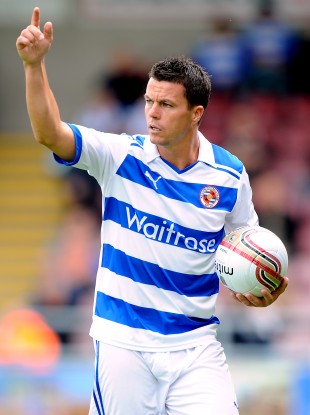 On target: Ian Harte.
