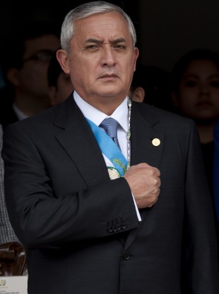 Guatemalan President Otto Perez Molina