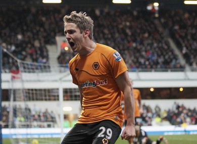 Kevin Doyle celebrates his winner against QPR.